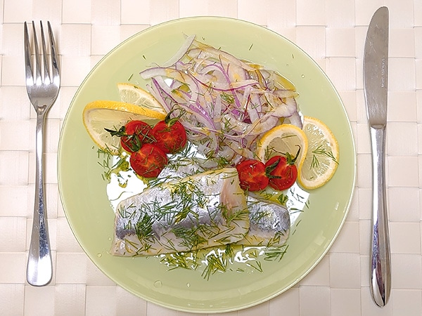 マリネで洋風に