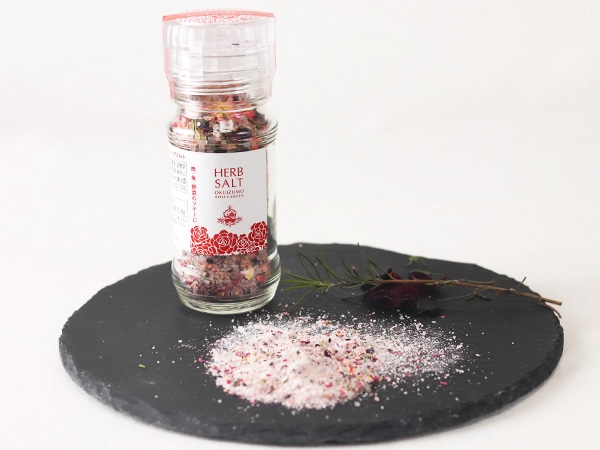薔薇のハーブソルト